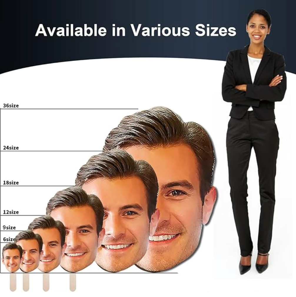 Custom Big Head Cutout