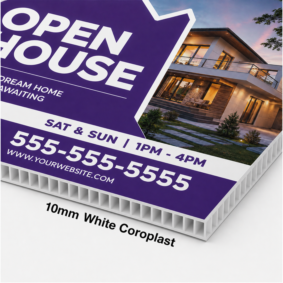 10mm Coroplast Signs
