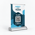 Table Top Banner Stand