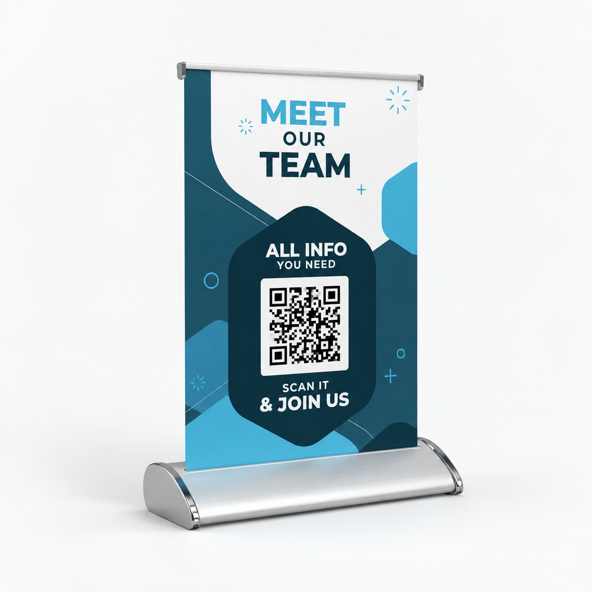 Table Top Banner Stand