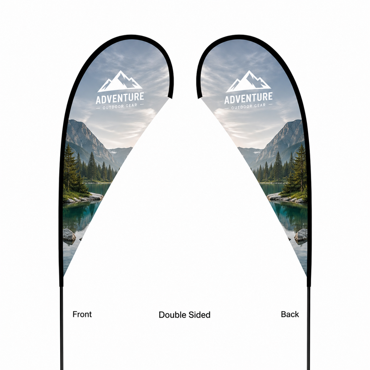 Teardrop Flag